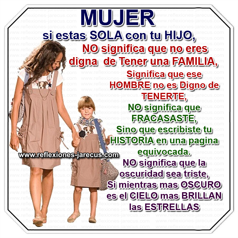 mujer soltera con hombre con hijos